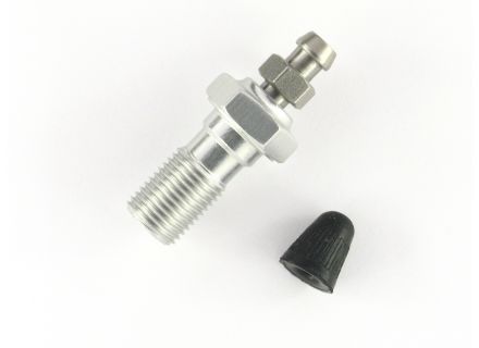 Hollow screw M10 x 1 mm with breather nipple