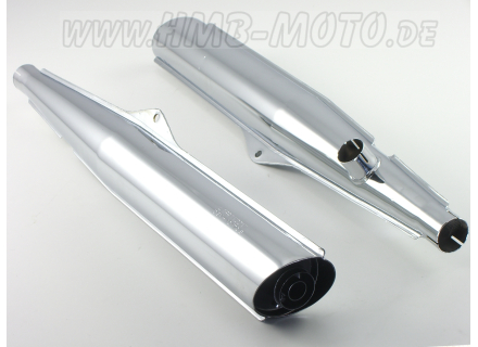 Muffler set Lafranconi DGM 10172 S, V7-850 GT