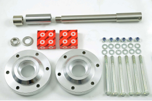 Radflansch Satz komplett, CNC, vorn schmal, LM-1, LM-3, 750-S3 etc.