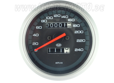 Tacho V11-Sport, Km/h Ausführung
