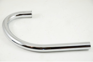 Downpipe 750-S3, chromed, left hand side