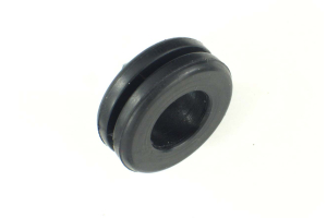 Rubber grommet, fuel tank and brake hose