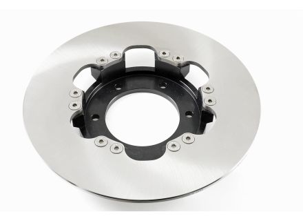 Brake Disc rear 242 mm, stainless, black anodized, T3,...