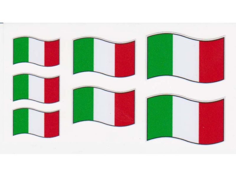 Italien-Fahne 30x45 Cm – Bunt, Mit Plastikstab, Für Fußball & Sportevents