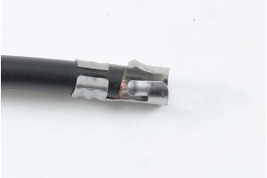 Ignition cable, end piece