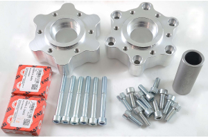 Radflansch Satz CNC vorn, für 320mm Bremsscheibe an Speichenrad