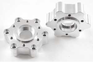 Radflansch Satz CNC vorn, für 320mm Bremsscheibe an Speichenrad