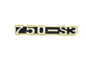 Seitendeckelemblem 750-S3