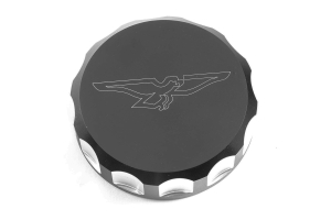 Deckel Bremszylinder PS 15/17, Aluminium schwarz mit Adler