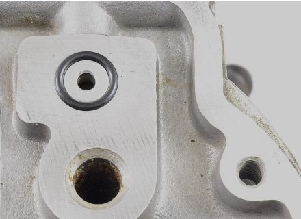 Sealing ring groove cylinder heads
