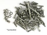 Screw set, stainless,PHF carbs