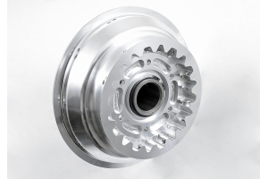 Rear wheel hub, T3, Cal-3, Cali-1100, Mille-GT etc. Anodized to colour of choice