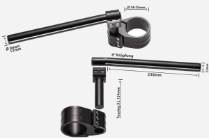 Stummellenker Revo Touring XL, einstellbar 35 (34,74) mm