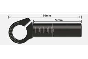 Stummellenker Revo Touring, einstellbar 35 (34,74) mm
