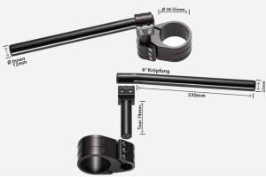 Stummellenker Revo Touring, einstellbar 38 mm