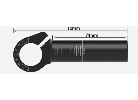 Stummellenker Revo Touring, einstellbar 45 mm