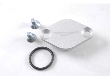 Verteilerabdeckung Aluminium Glasperlengestrahlt mit Adlergravur