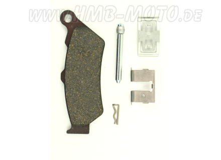 Brake pad set rear, California from 1997