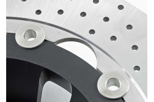Front Brake Disc, left hand side, 300 mm floating, LM1-3, black anodized