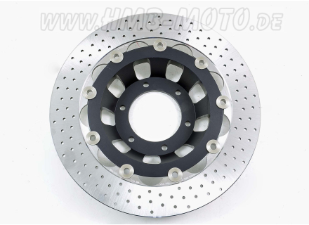 Front Brake Disc, right hand side, 300 mm floating, LM1-3, black anodized