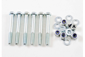 Stainless screw set for front wheel, 65 mm