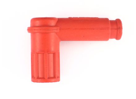 Spark plug cover, red rubber
