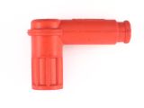 Spark plug cover, red rubber
